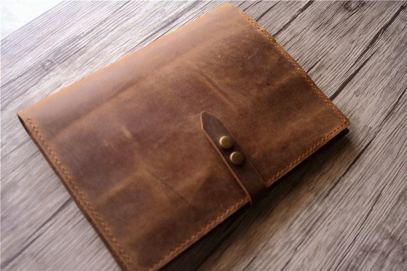 Handmade Personalized Leather iPad 9.7 inch Case Cover