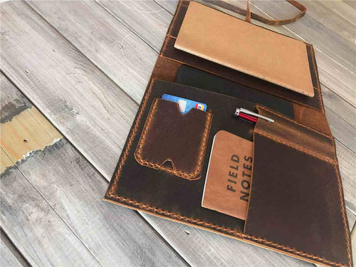 A4 Leather Sketchbook Case
