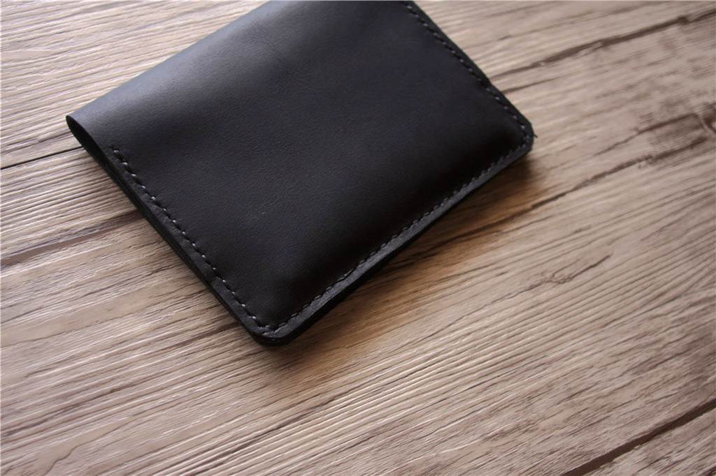 Personalized Leather Mens Passport Cover Wallet