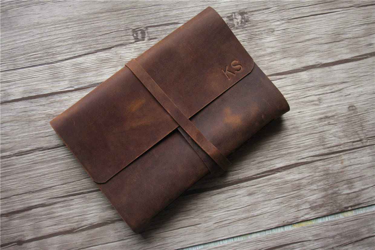Personalized Leather Notebook A5 Holder