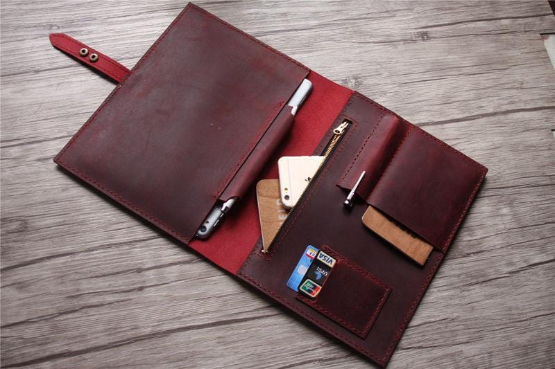 Leather Macbook Air Laptop Sleeve Handmade