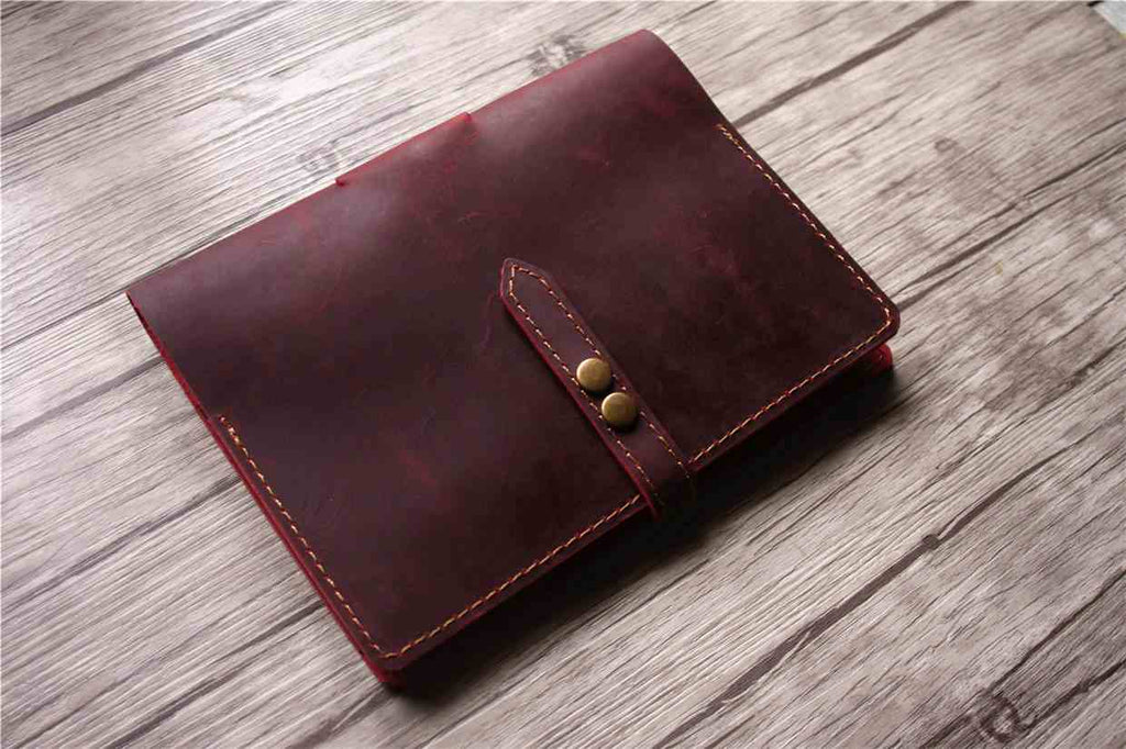 Leather Birthday Party Planner Journal