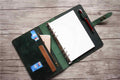 Handcrafted Custom Leather Monthly Planner Notebook