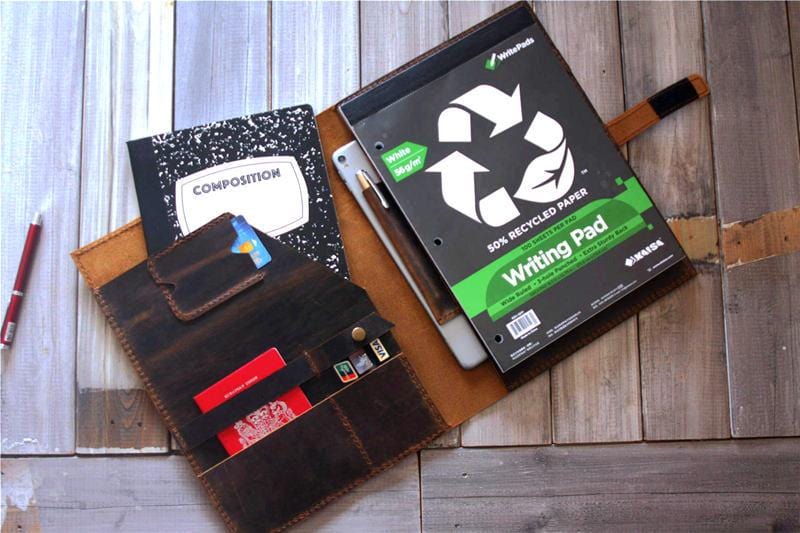 Macbook Pro 13 inch Sleeve Brown Leather