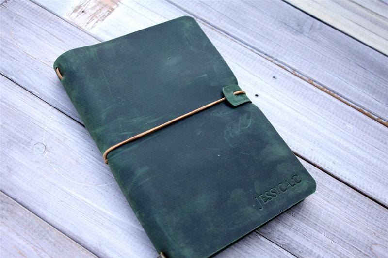 Green Leather A5 Traveler's Notebook
