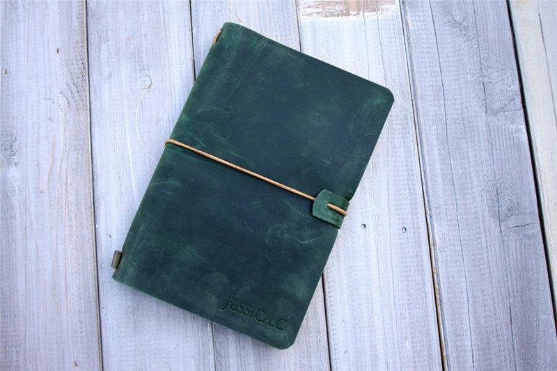 Green Leather A5 Traveler's Notebook