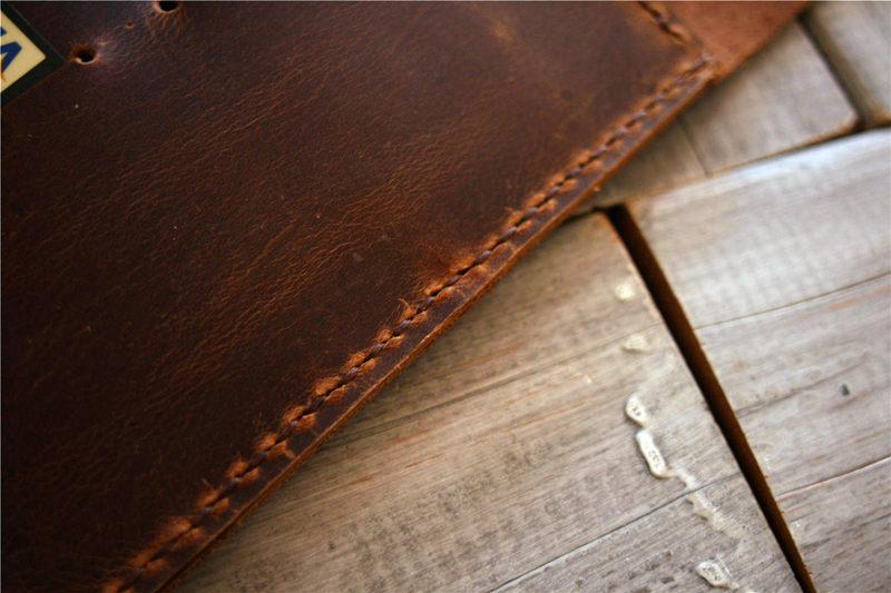 Personalized Leather Notebook Case A5