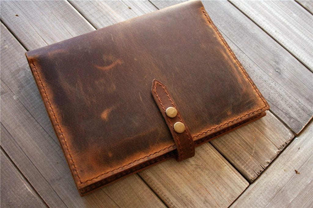 Custom Leather Moleskine Planner Cover Case