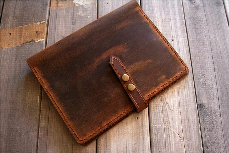 Personalized Leather iPad Mini Case Cover