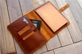 Personalized B5 Notebook Cover Leather A4 Document Holder