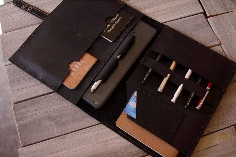 Leather Macbook Pro Case Engraved Laptop Sleeve