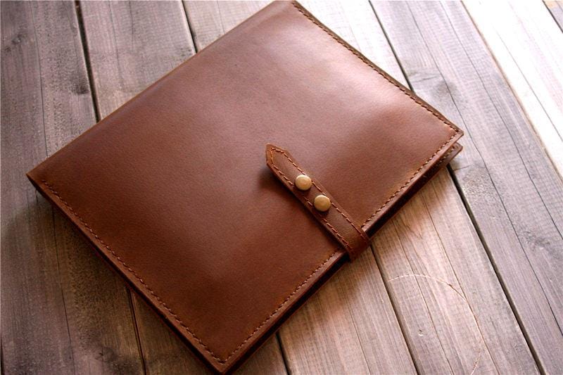 Custom Leather Surface Go Holder Sleeve