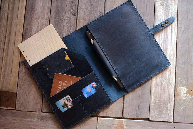 Personalized Leather Macbook Air Laptop Case Covers 13 inch