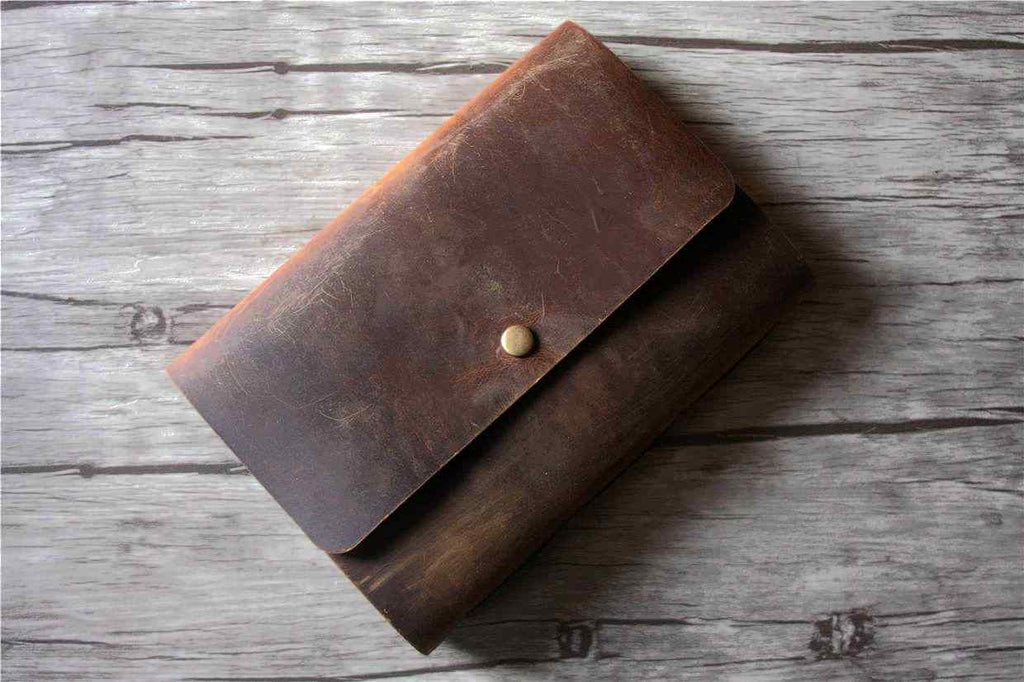 Personalized Leather Senior Memory Book Album