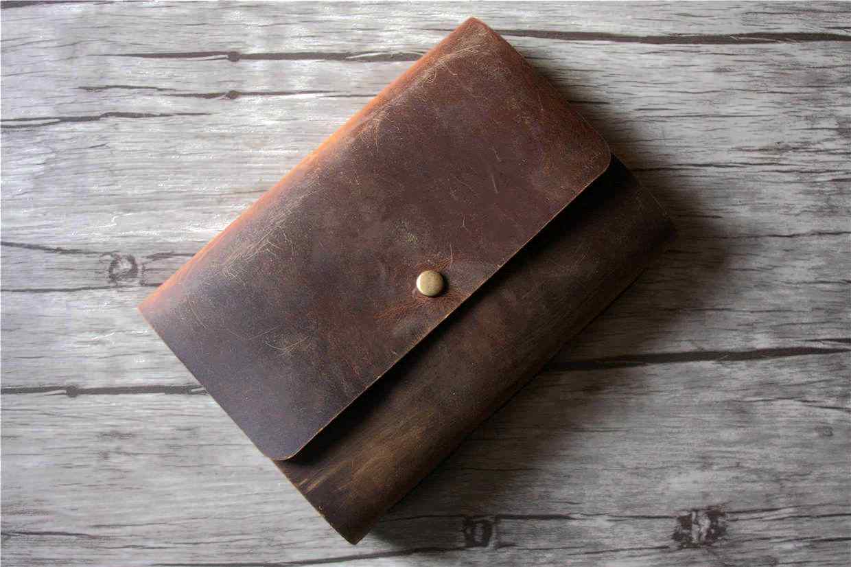 Personalized Leather Senior Memory Book Album