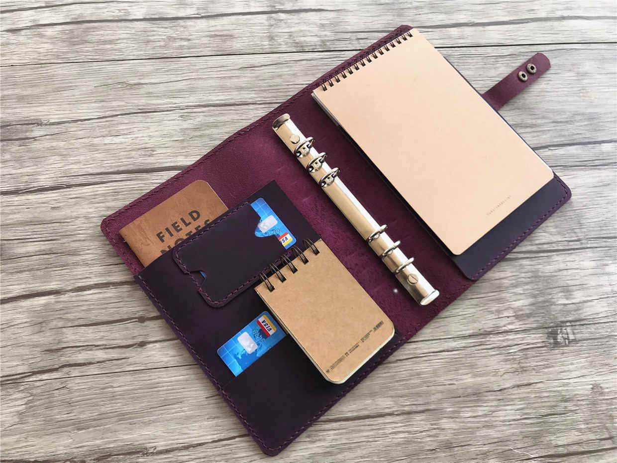 Leather Letter Notepad Notebook