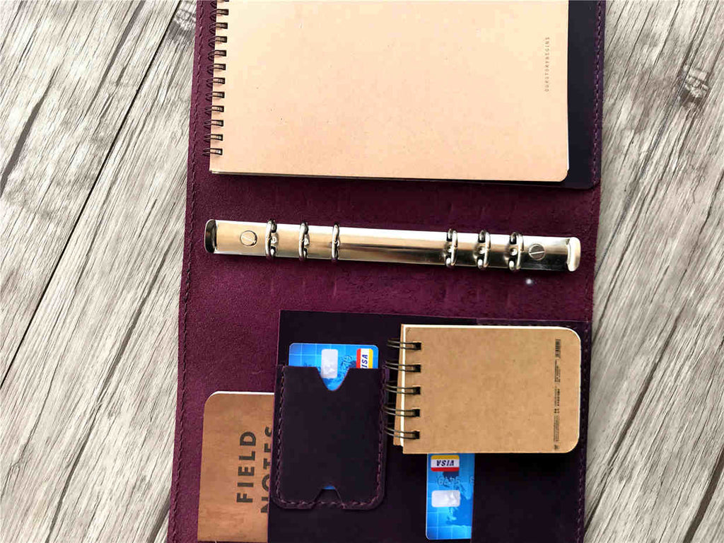 Leather Letter Notepad Notebook