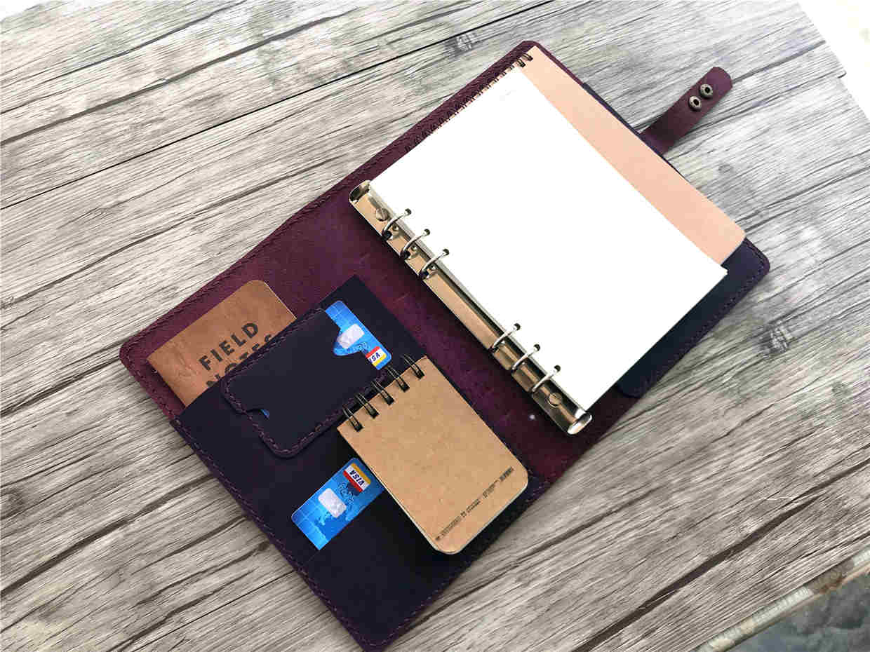 Leather Letter Notepad Notebook