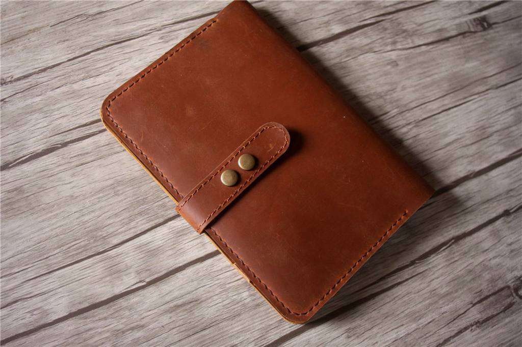 Unisex Custom Leather B5 Large Refillable Journal