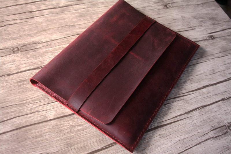 Personalized Leather Macbook Pro 15 inch Case Cover