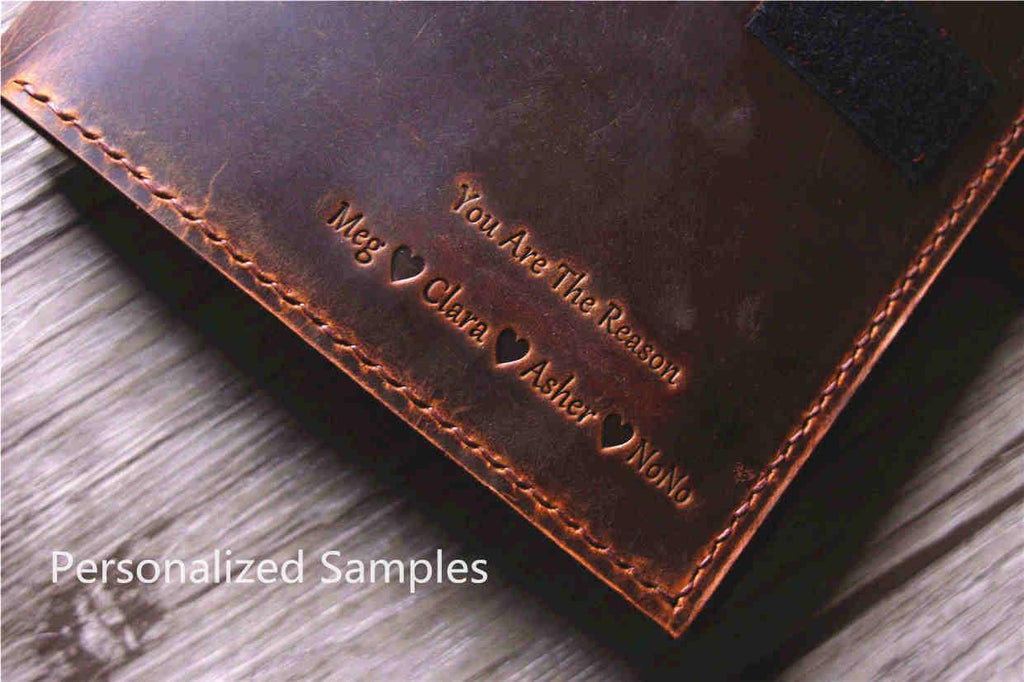 Distressed Mens Leather Journal