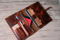 Handcrafted Leather Surface Sleeve Bag