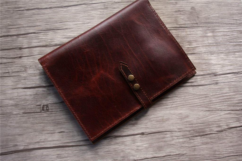 Rustic Leather Binder Planners for Women