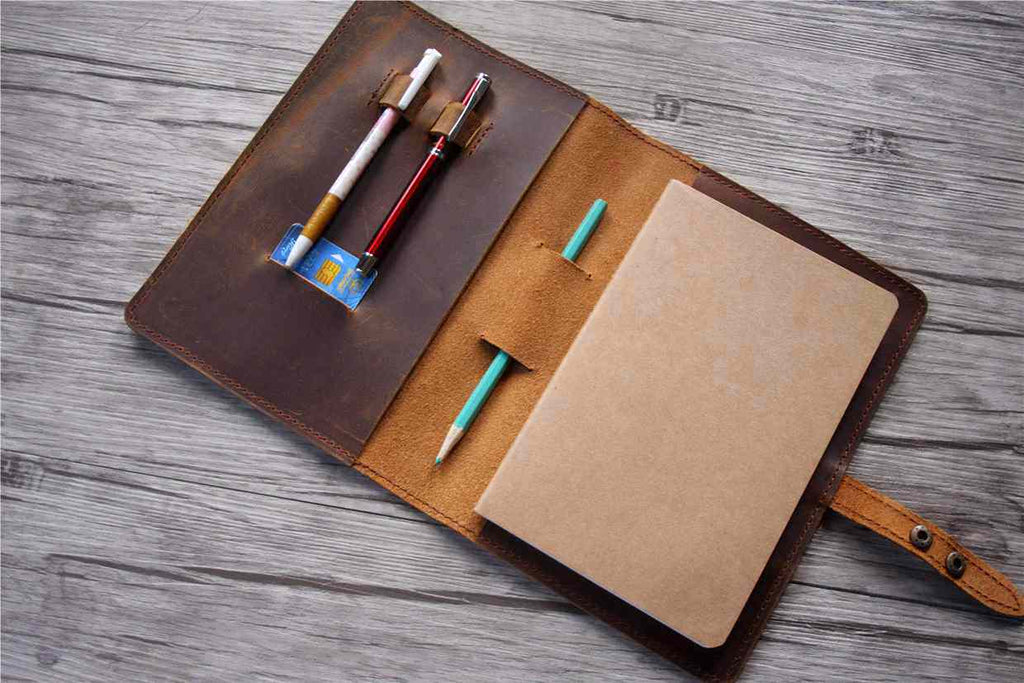 Refillable B5 Leather Cover Sketchbook