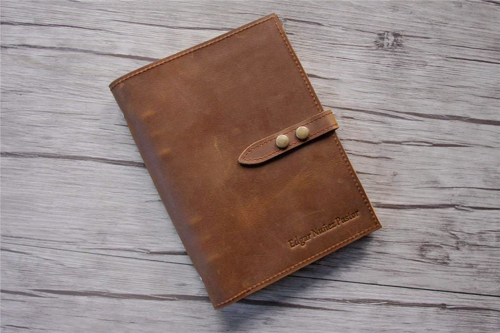 Personalized Bullet Journal Cover Notebook Holder