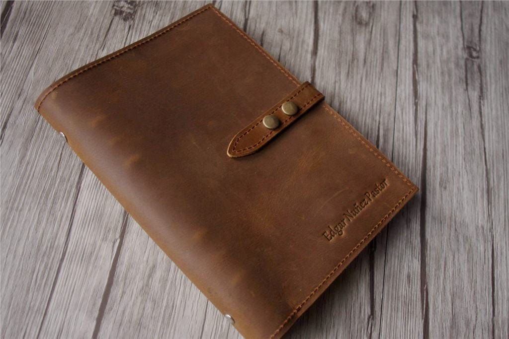 Personalized Bullet Journal Cover Notebook Holder