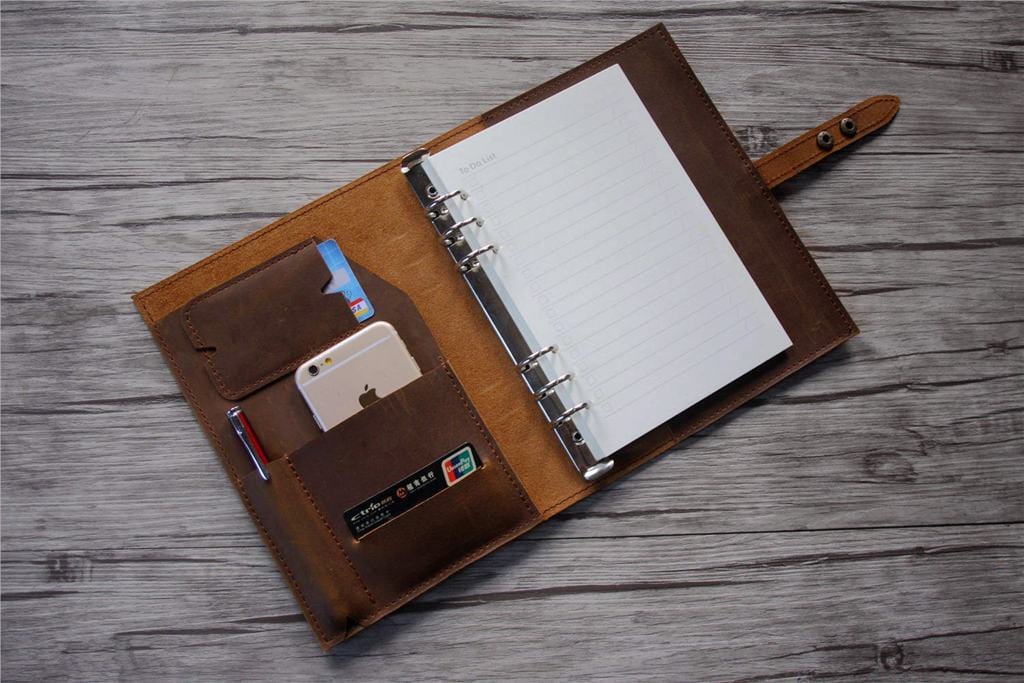 Handmade Leather Bullet Journal Planner