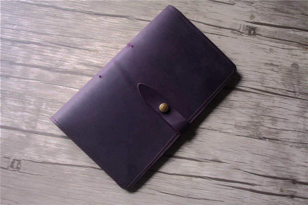 Leather Personalized Travel Journal Notebook