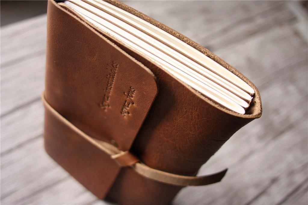 Customized Leather Kindergarten Memory Book Photo Album