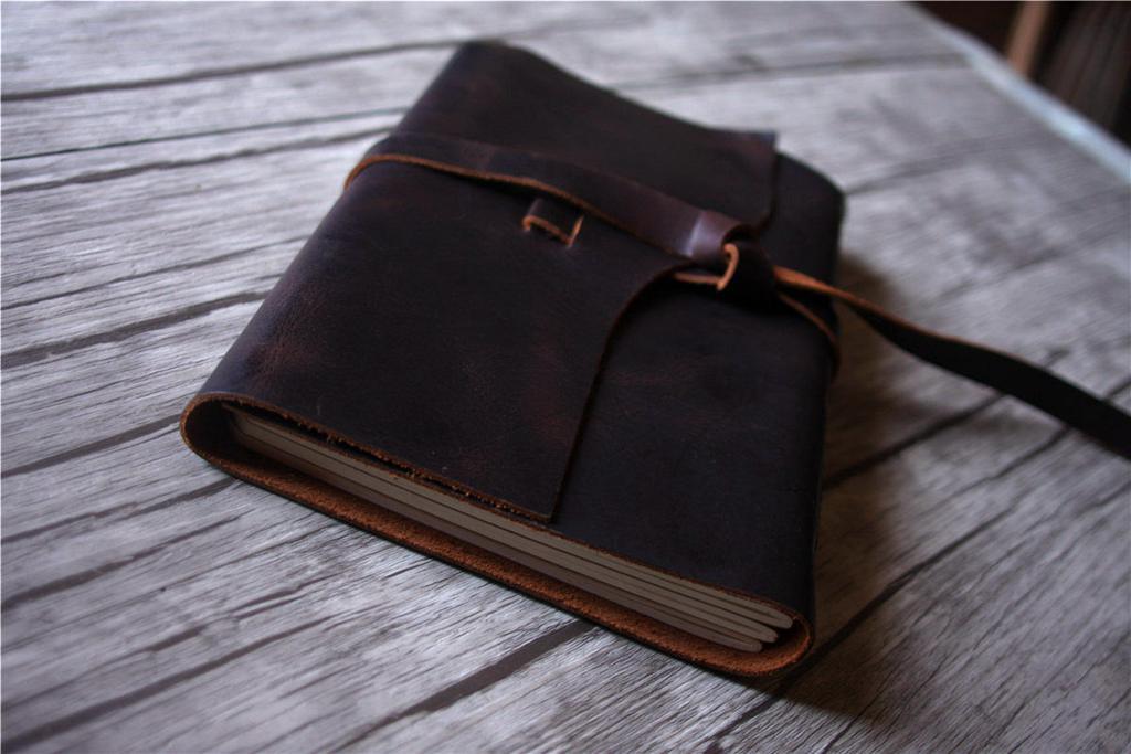 Leather Graduation Memory Book Photo Album