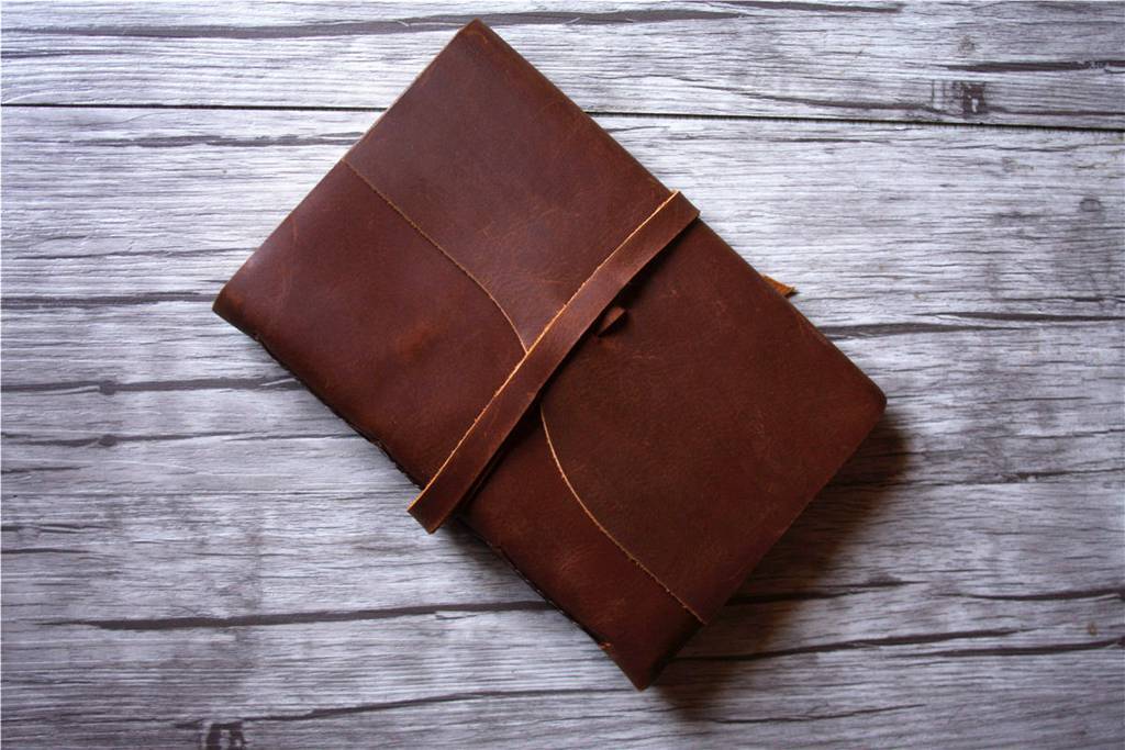 Leather Couples Memory Book Photo Album