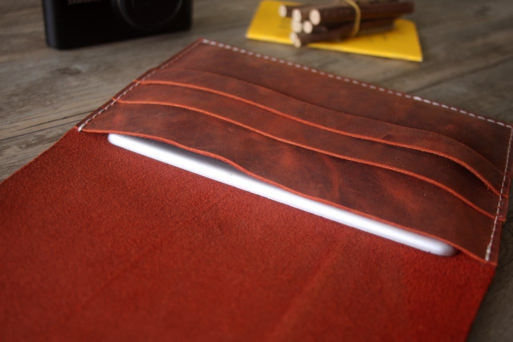 Custom Leather Kindle Oasis Case Sleeve
