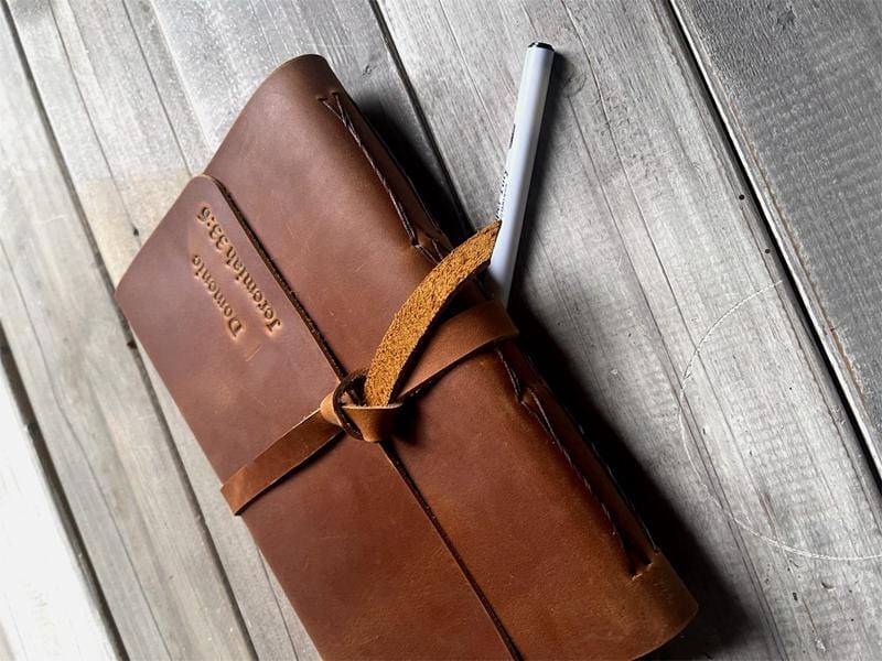 Personalized Leather Journals for Her