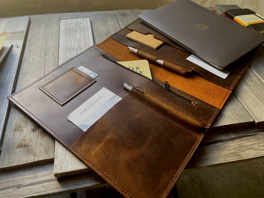 Leather Macbook Air Sleeve Laptop Case