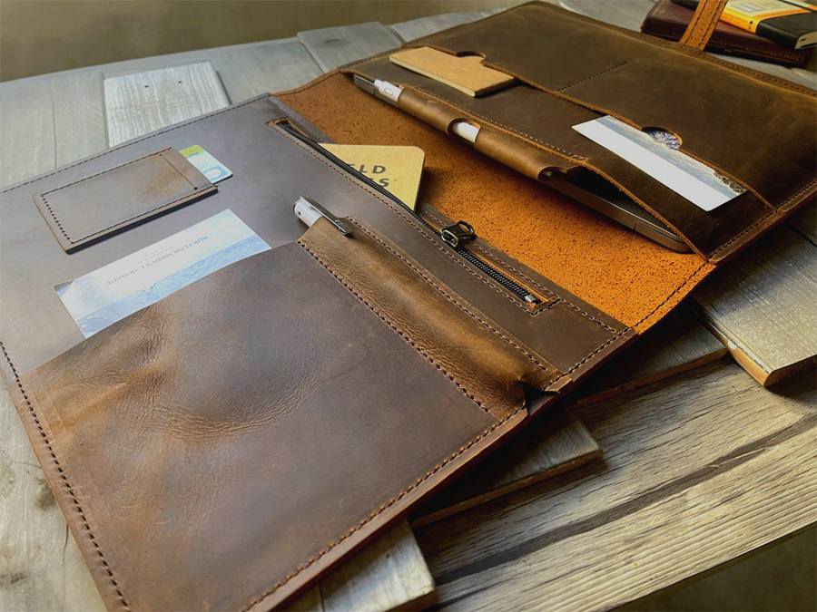 Leather Macbook Air Sleeve Laptop Case