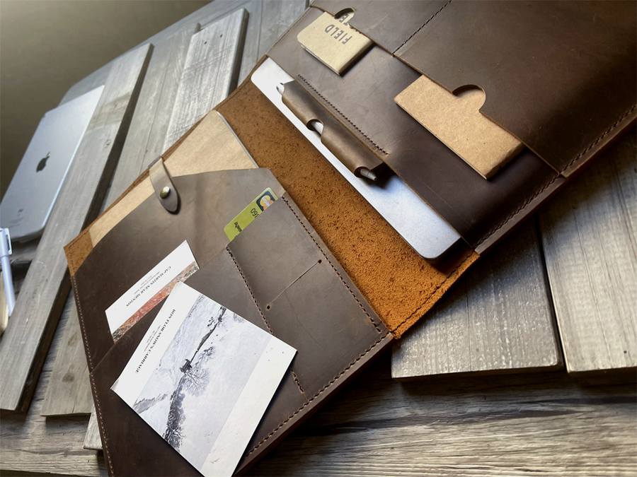 Designer Macbook Pro 13-Inch Leather Sleeve Case