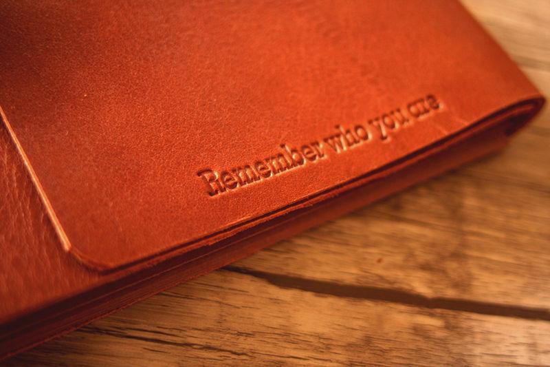 Monogrammed Italian Leather Photo Albums for Pet Dog