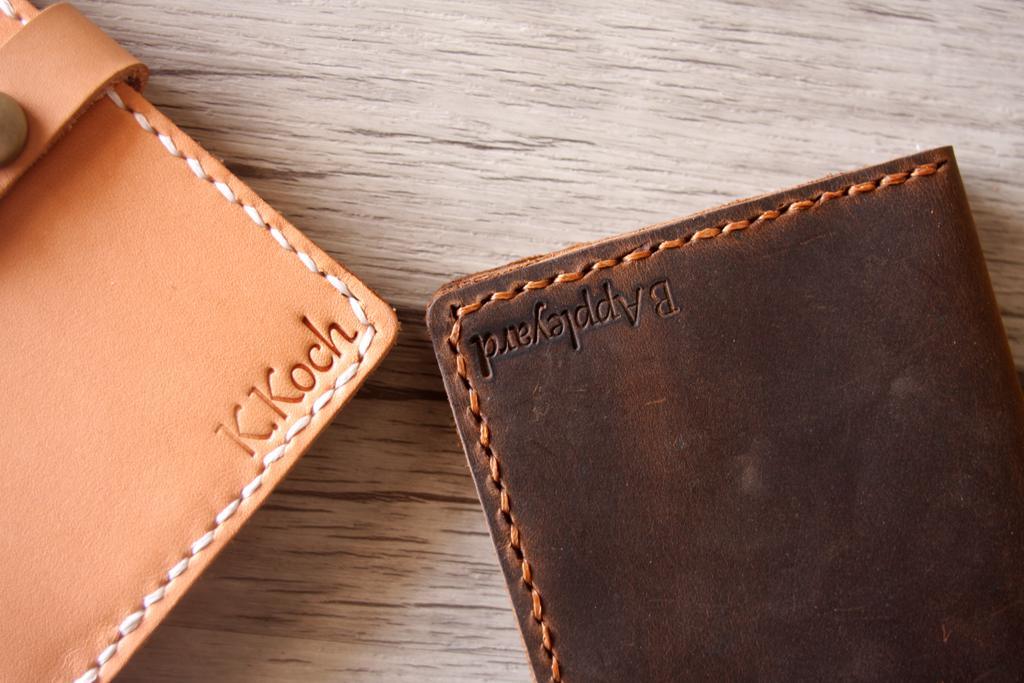Engraved Passport Holder Leather Sleeve