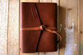 Custom Embossed Leather Wedding Guest Book