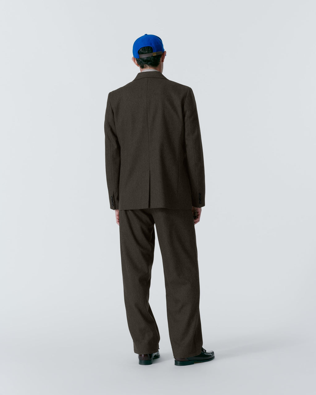 Peak Lapel Single-Breasted Jacket