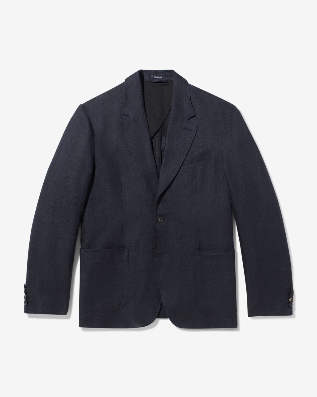 Herringbone Linen Sack Jacket