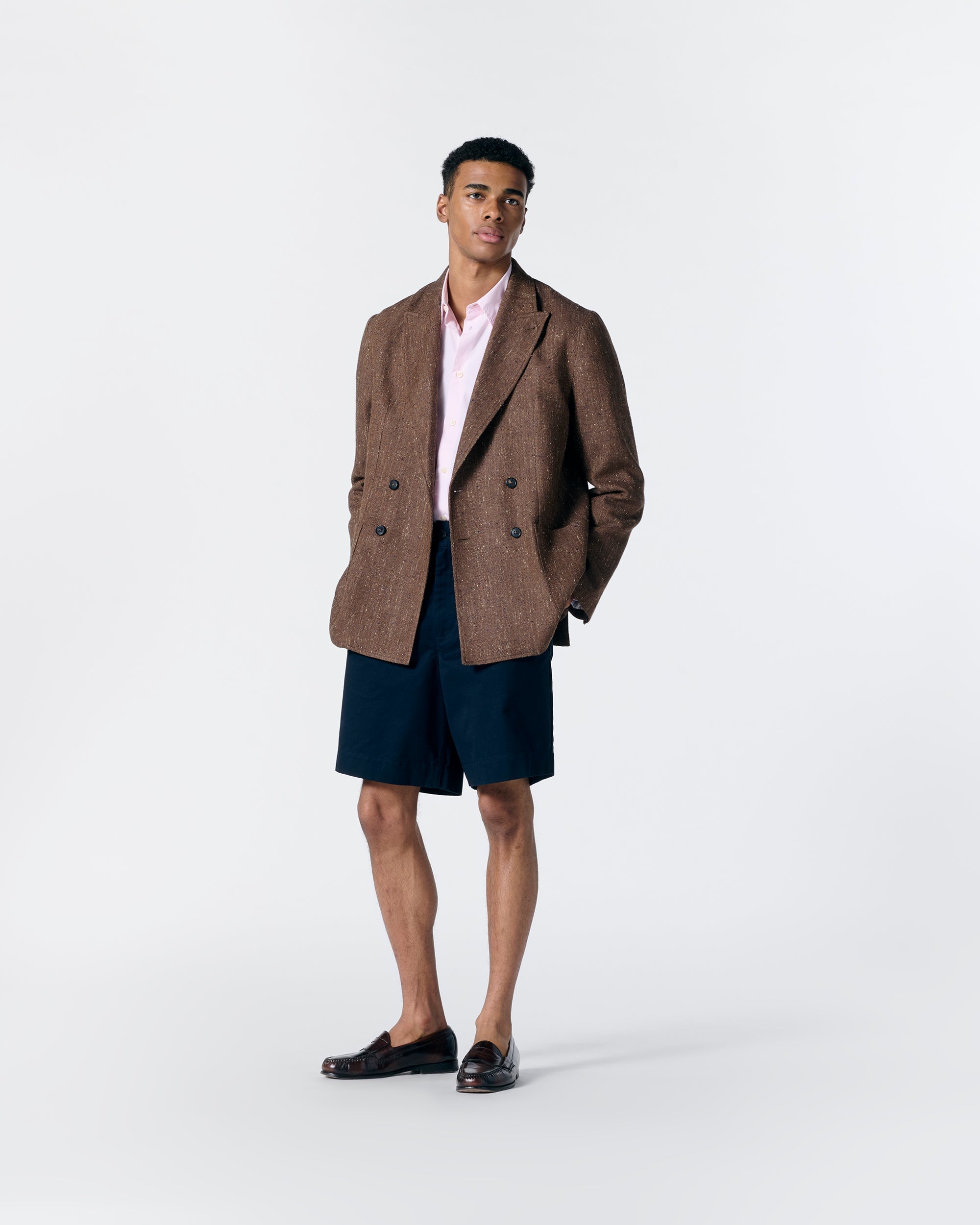 Oversized Double-Breasted Sport Coat