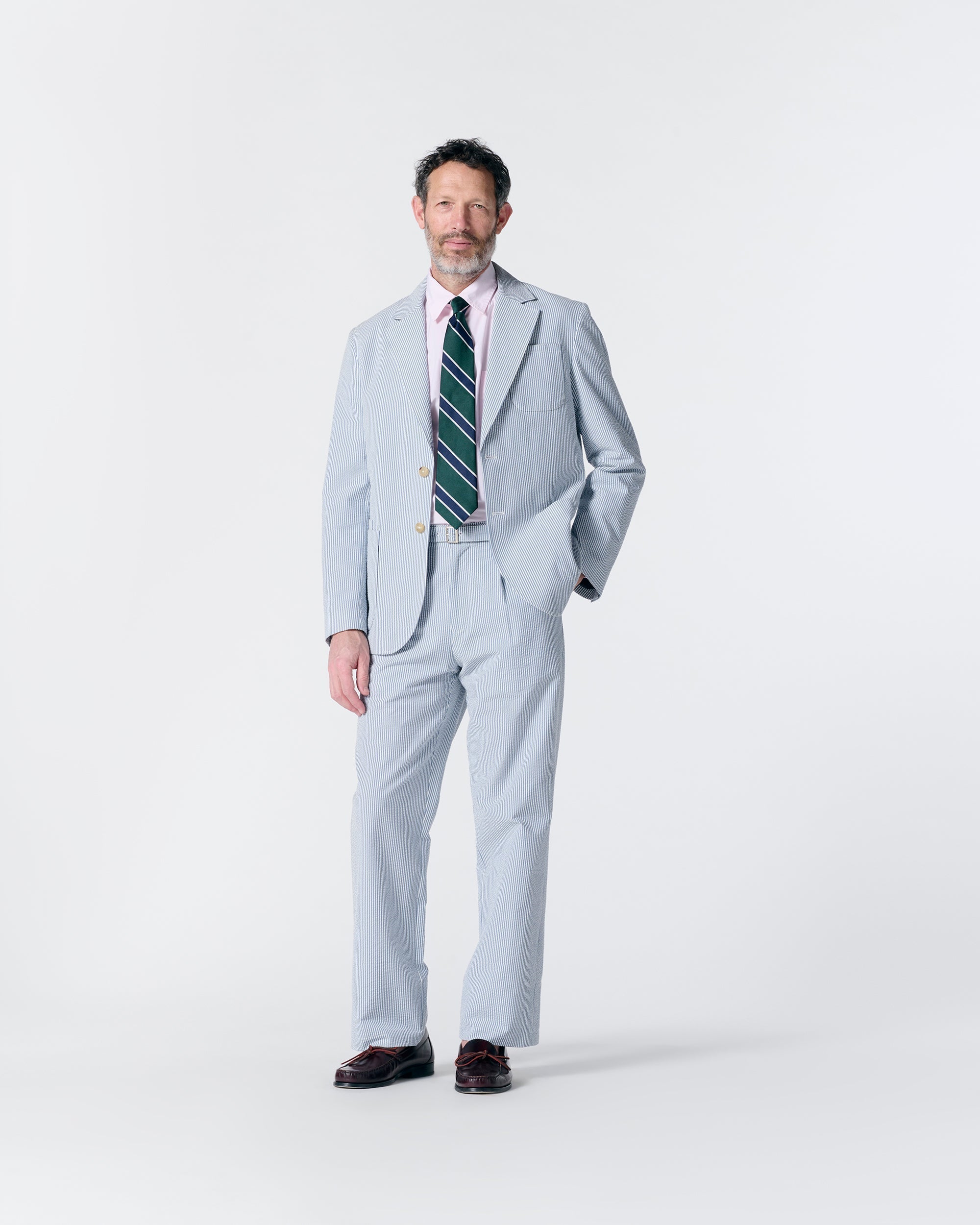 Seersucker Sack Jacket