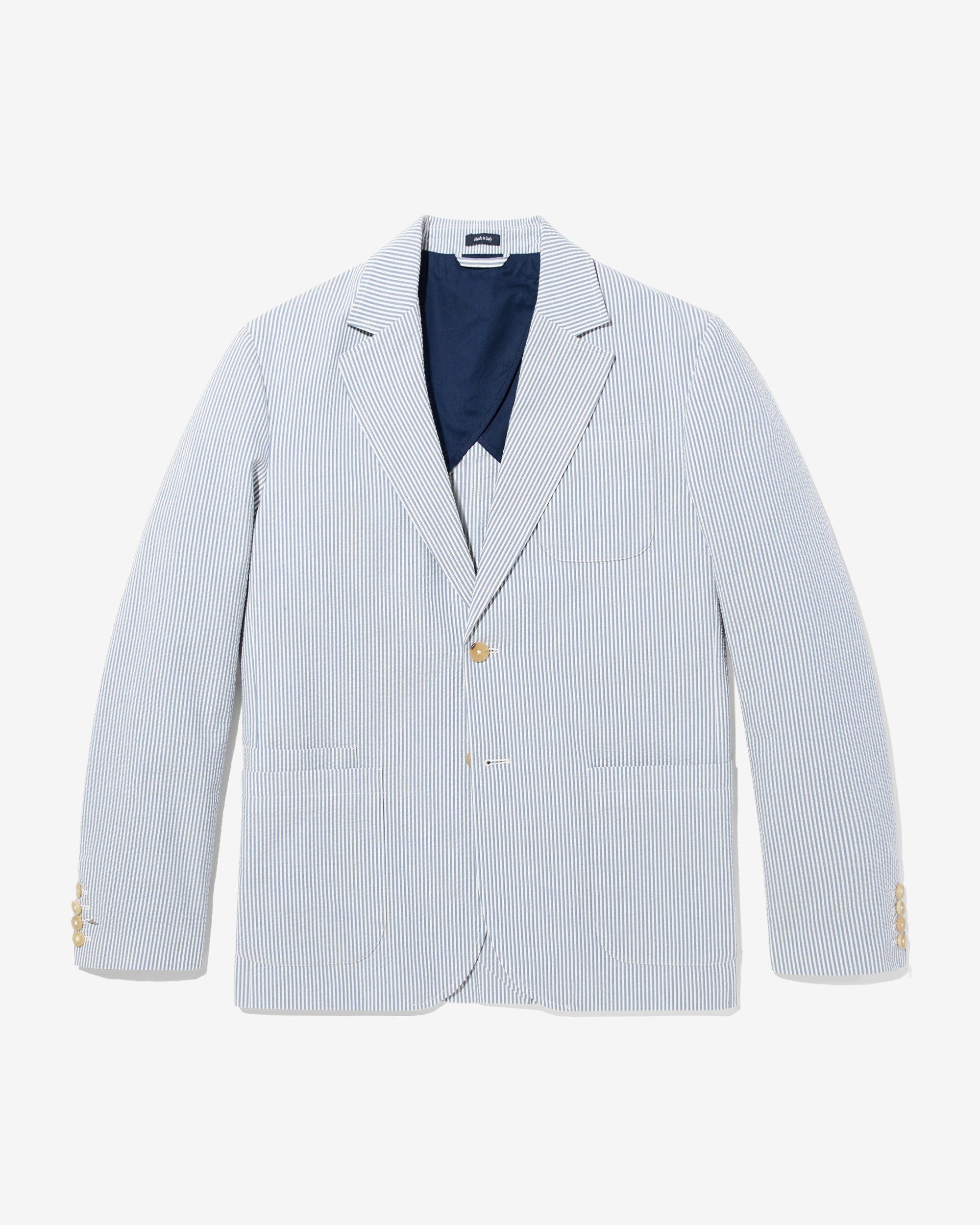 Seersucker Sack Jacket