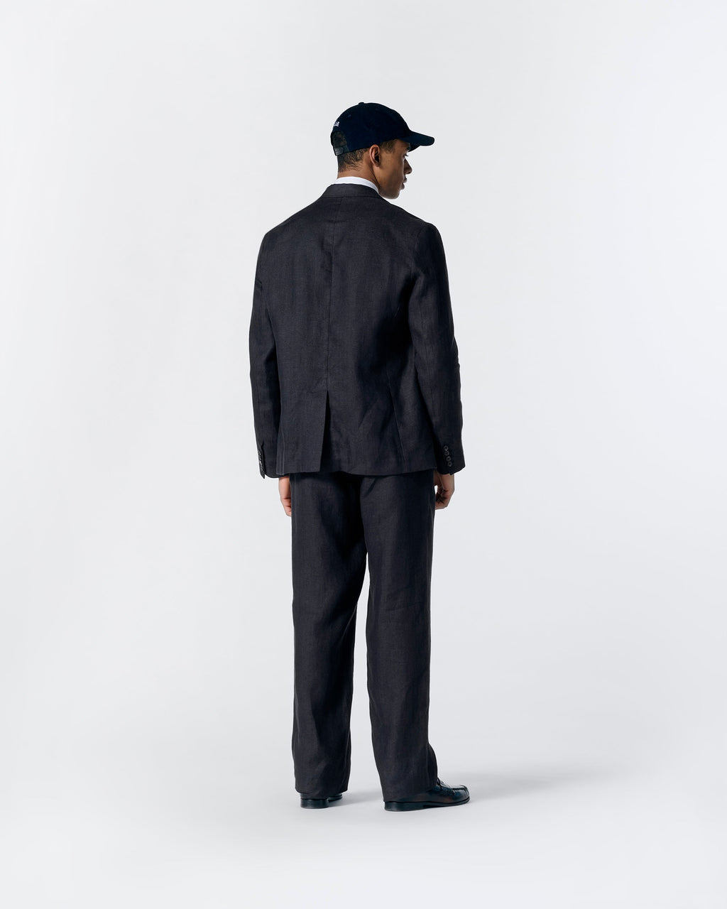 Herringbone Linen Sack Jacket