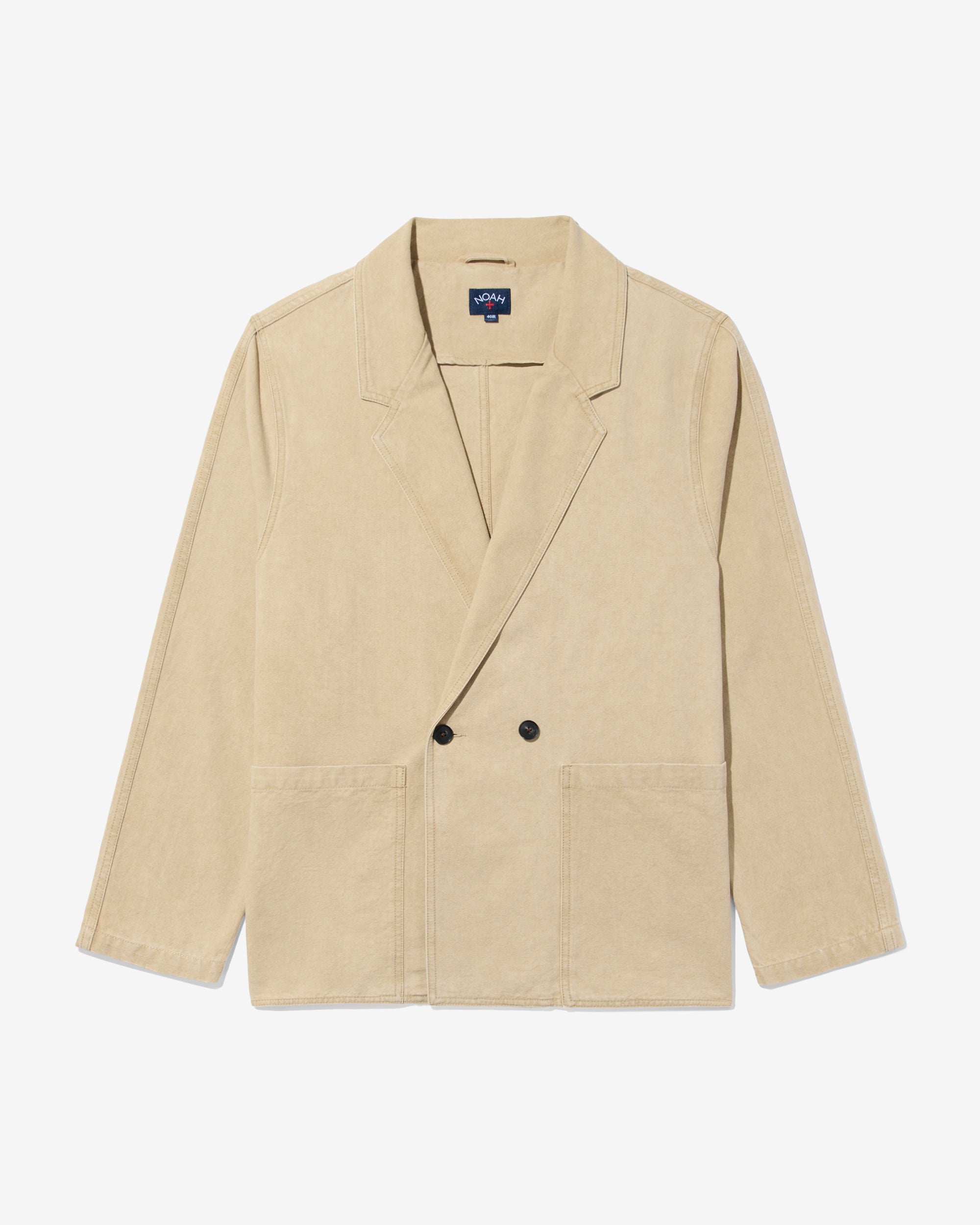 Double-Breasted Cotton Jacket